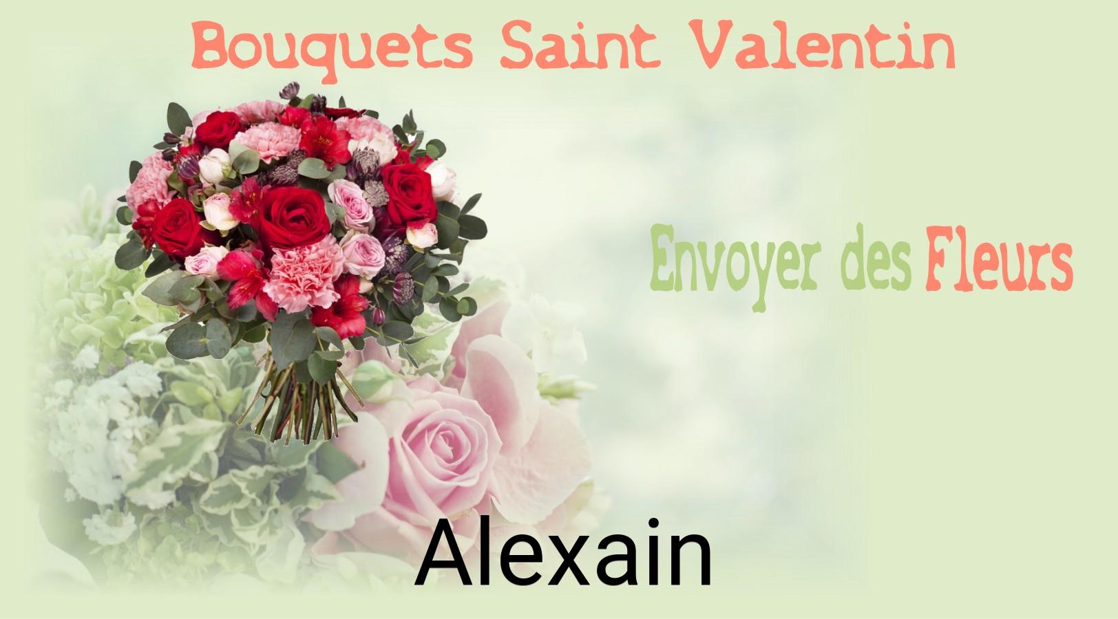 Roses de Saint-Valentin livrées à Alexain